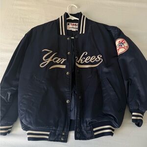 Yankees Majestic Authentic Navy Bomber Jacket